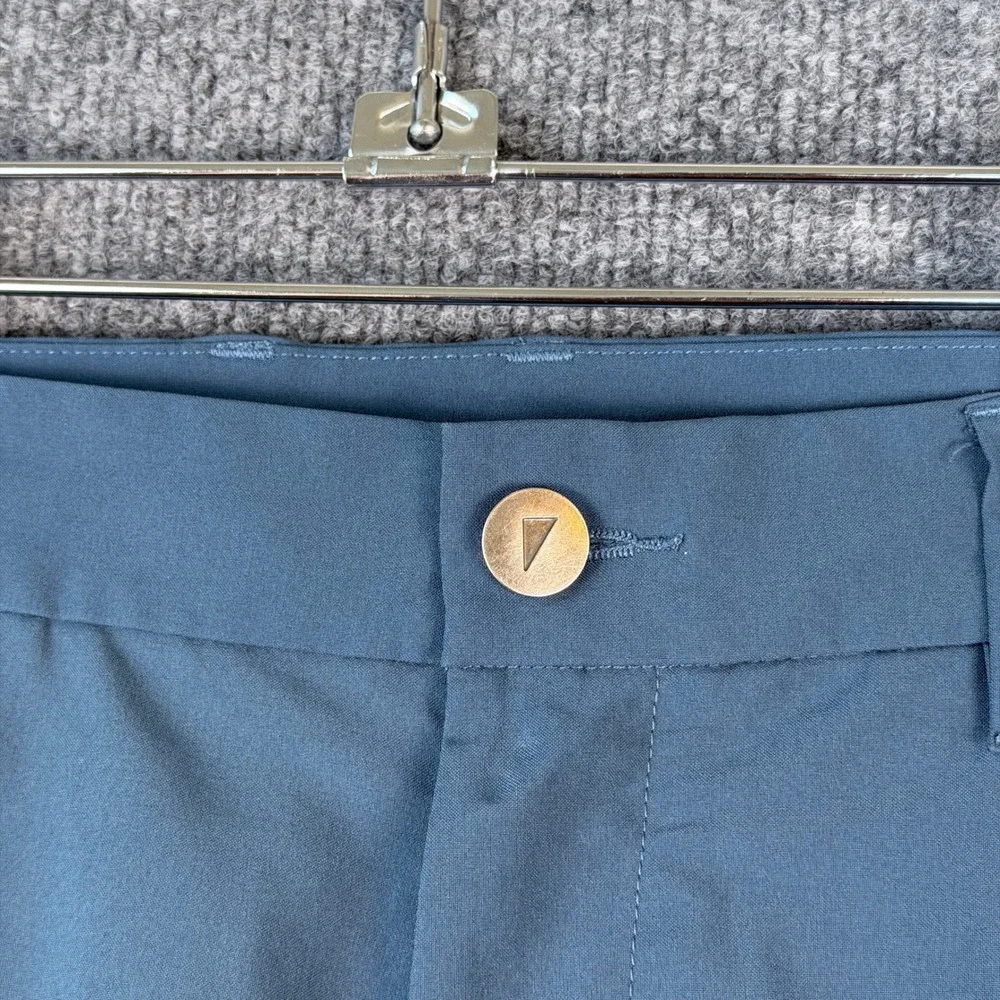 Primo Golf Jogger Pants Mens 34 Tall Blue Performance Tapered Ankle Zip